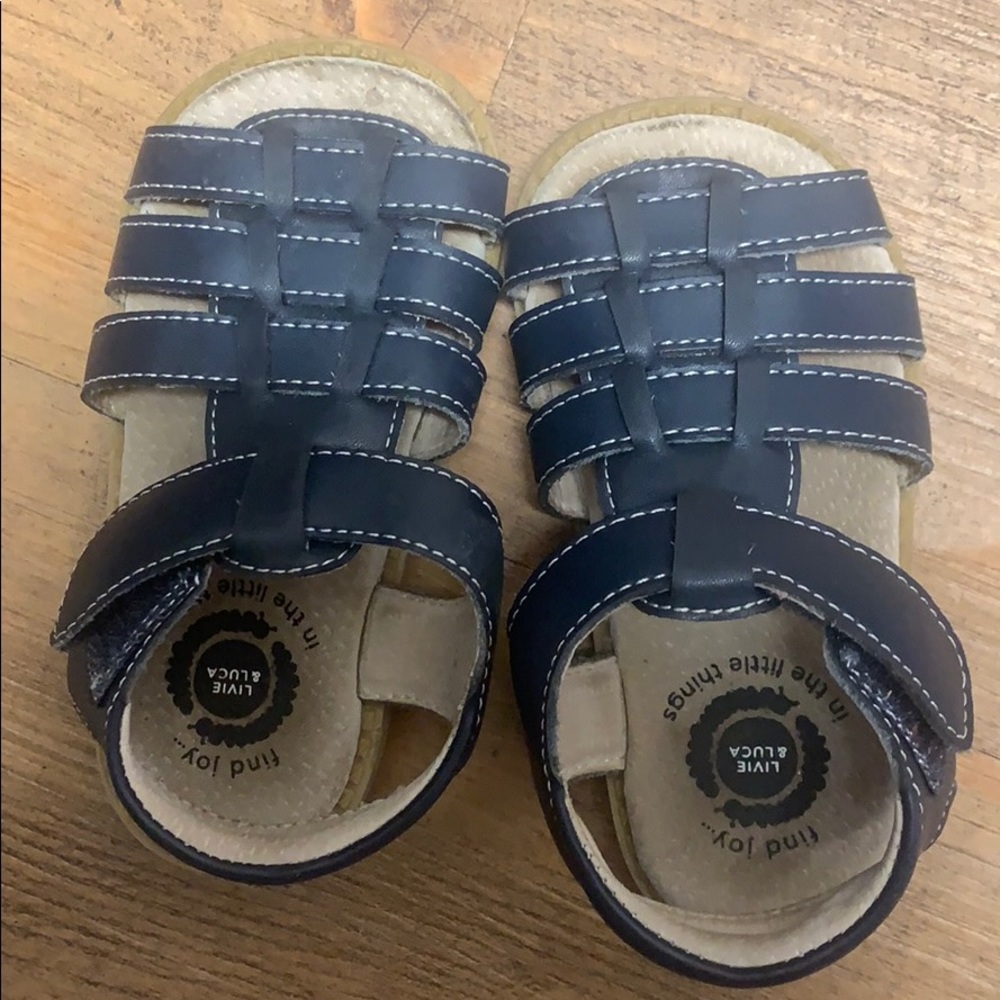 Livie & Luca Navy sandals